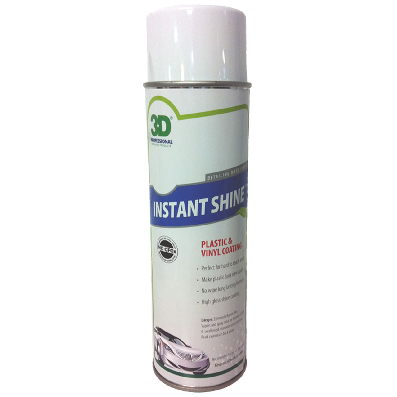 3D INSTANT SHINE - PLASTIC AND VINYL GLOSSY TRIM CARE