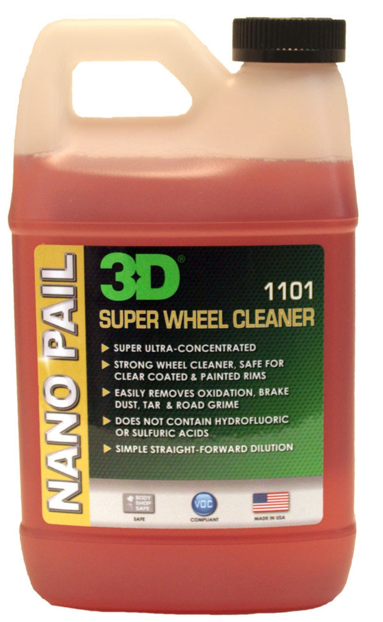 3D SUPER WHEEL CLEANER NANO PAIL / DRUM - SUPER CONCENTRATE